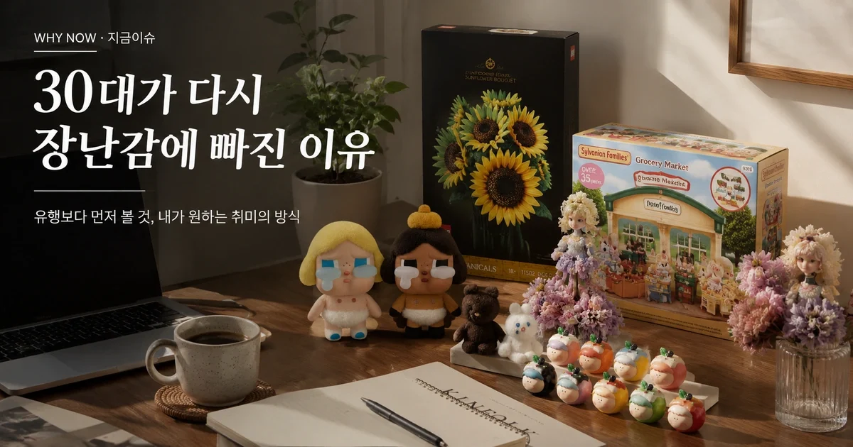 키덜트 장난감 열풍, 30대도 지금 살까? 수집 전에 볼 4가지