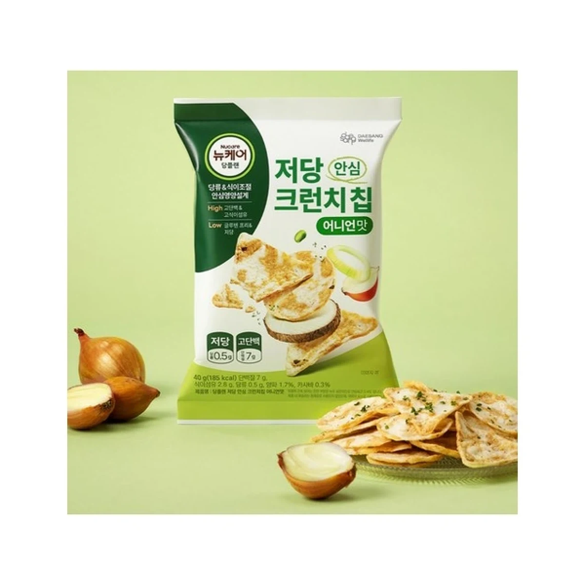 뉴케어당플랜 저당 안심 크런치칩 어니언맛 제품 이미지