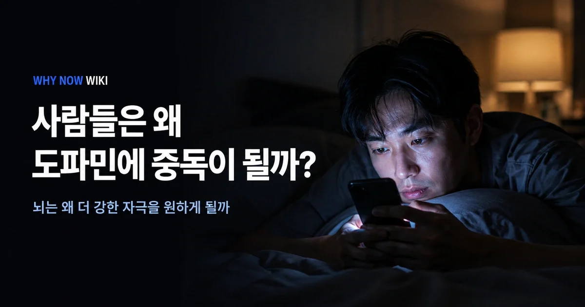‘도파민 중독’은 진짜 중독일까? SNS·게임을 줄여야 할 기준