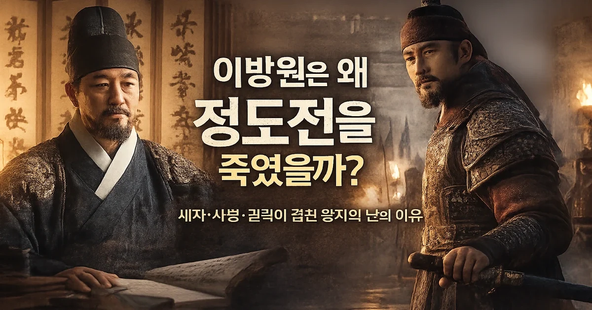 이방원은 왜 정도전을 죽였을까? 왕자의 난을 만든 세자·사병·권력